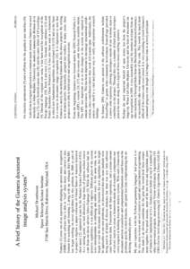 1  ∗ Published in C. Dalitz (Ed.): “Document Image Analysis with the Gamera Framework.” Schriftenreihe des Fachbereichs Elektrotechnik und Informatik, Hochschule Niederrhein, vol. 8, pp. 1-4, Shaker Verlag