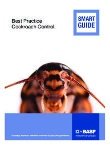 Best Practice Cockroach Control. SMART  GUIDE