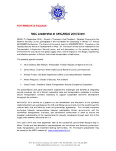 Microsoft Word - AfrICANDO 2010 Press Release - Final
