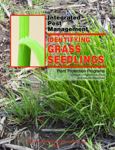Integrated Pest Management IdentIfyIng