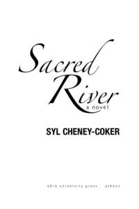 Sacred River a novel Syl Cheney-Coker