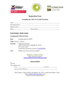 Microsoft Word - Wake County Registration Form.docx