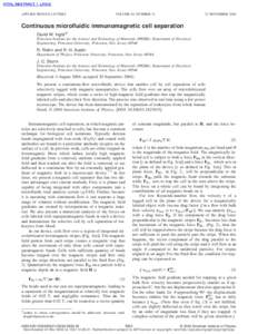 APPLIED PHYSICS LETTERS  VOLUME 85, NUMBER[removed]NOVEMBER 2004