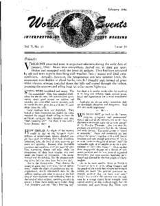 February 1946  ·. Vol. II, No. 12