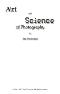 Art & Science of Photography.indd