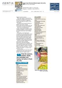 delights delights Fraser Coast Chronicle (Maryborough), Hervey Bay QLD 08 Jul 2014, by Caria Adams