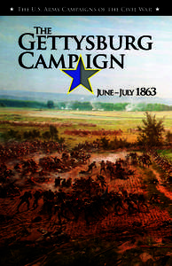 The U.S. Army Campaigns of the Civil War  The Gettysburg Camp ign
