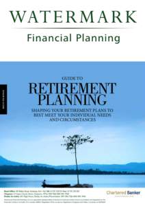 GUIDE TO  FINANCIAL GUIDE RETIREMENT PLANNING