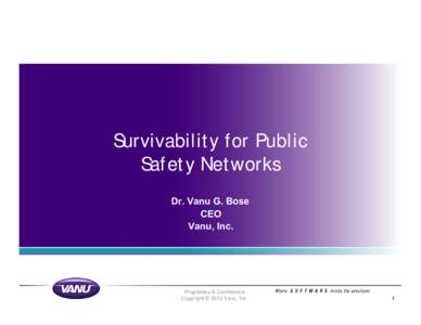 Microsoft PowerPoint - vanu public safety survivability.ppt [Read-Only] [Compatibility Mode]