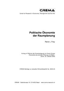 Microsoft Word - RLF_Pol Oekonmie der Raumplanung_AvSuisse_Okt09.doc