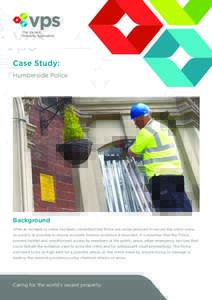 The Vacant Property Specialists Case Study: Humberside Police