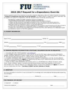 2005 Summer Financial Aid Application