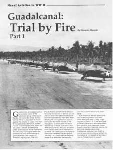 Military history of Japan / Military history by country / Guadalcanal Campaign / Battle of Savo Island / Cactus Air Force / Battle of Cape Esperance / Frank Jack Fletcher / Battle of the Eastern Solomons / USS Saratoga / World War II / Military history of Japan during World War II / Pacific Ocean theater of World War II