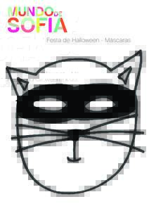 Festa de Halloween - Máscaras   