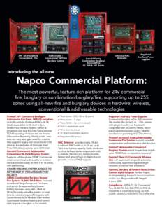 Fire alarm control panel / Smoke detector / Fire alarm system / Napco Security Technologies / Strobe light / Economy of the United States / Euthenics / Technology