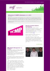 BMG Rights ny medlem, Music Matters och foton från Frankfurtmässan