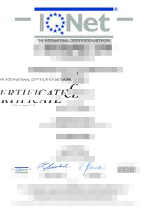 CERTIFICATE IQNet and SQS hereby certify that the organisation  G. Wolfinger Hoch- und Tiefbau Anstalt