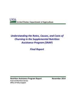 Microsoft Word - FINAL REPORT_Understanding the Rates Causes and Costs of Churn FINAL