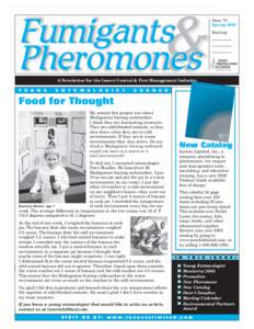 &  Fumigants Pheromones  Issue 75