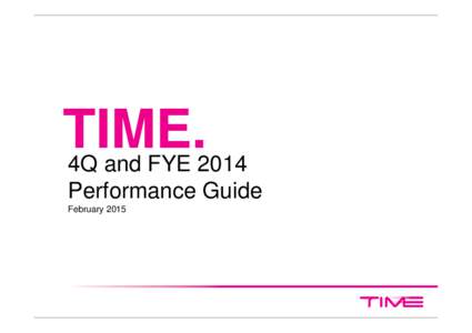 TIME dotCom Berhad Q4 2014 Performance Guide