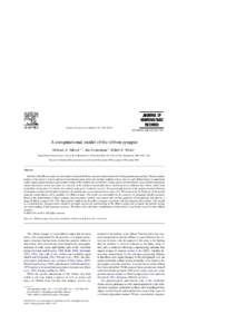 Journal of Neuroscience Methods–61  A computational model of the ribbon synapse Michael A. Sikora ∗,1 , Jon Gottesman 1 , Robert F. Miller Department of Neuroscience, University of Minnesota, 6-146 Jack