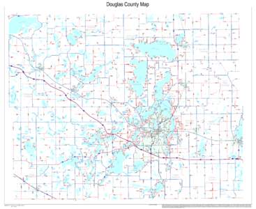 Douglas County Map  100TH ST R eno