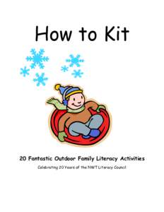 How to Kit - 20 Fantastic Outdoor Family Literacy Activities