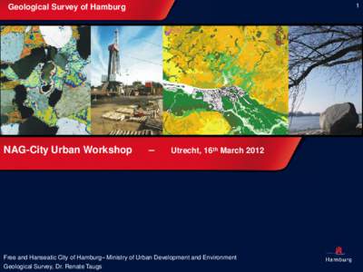 1  Geological Survey of Hamburg NAG-City Urban Workshop