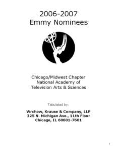 [removed]Emmy Nominees