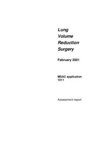 MSAC[removed]LVRS - final report.PDF