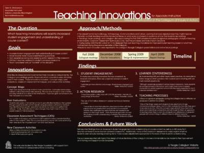 Tyler B. Christensen Associate Instructor Indiana University-Bloomington   Teaching Innovations