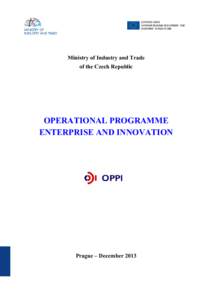 Microsoft Word - Current version - Operational Programme Enterprise and Innovation.doc