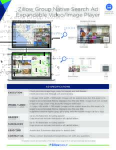 Zillow Group Native Search Ad Expandable Video/Image Player Zillow Group Desktop Only