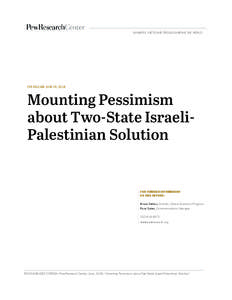Microsoft Word - Pew Research Center Israel-Palestine Report FINAL.docx