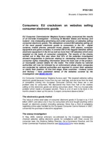 Law / Electronic commerce / Consumer protection / Online shopping / Meglena Kuneva / Consumer complaint / European Consumer Centres Network / Consumer Protection Act. (CPA) South Africa / Consumer protection law / Marketing / Business