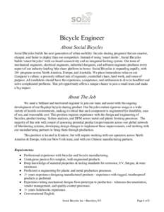     Bicycle Engineer   
