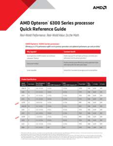 HyperTransport / Sandy Bridge / AMD 700 chipset series / Computer hardware / Opteron / Advanced Micro Devices