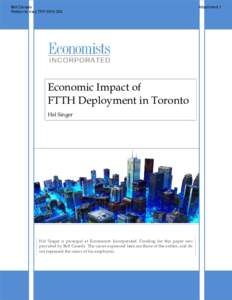 Bell Canada Petition to Vary TRPType text]  Economic Impact of