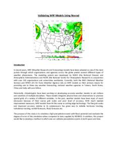 Weather radars / National Weather Service / Simulation software / Weather Research and Forecasting Model / Precipitation / NEXRAD / Rain / Weather / Weather forecasting / National Severe Storms Laboratory