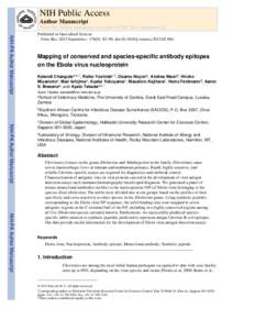 NIH Public Access Author Manuscript Virus Res. Author manuscript; available in PMC 2014 September 01. NIH-PA Author Manuscript