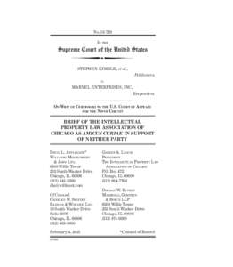 NoIN THE Supreme Court of the United States STEPHEN KIMBLE, et al., Petitioners,