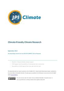 Microsoft Word - JPI-CLIMATE-CFCR-Checklist_130920