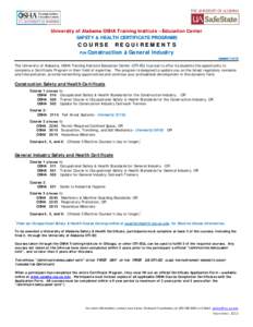 Microsoft Word - S&H Certificate Program Requirements.docx