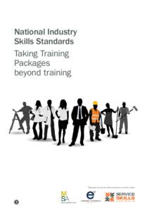 National Industry Skills Standards Taking Training Packages beyond training