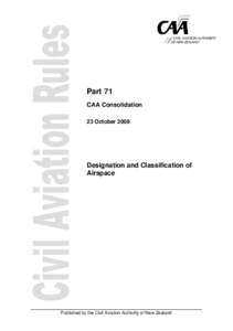 Part 71 - Designation and Classification of Airspace