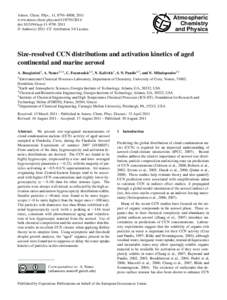 Atmos. Chem. Phys., 11, 8791–8808, 2011 www.atmos-chem-phys.netdoi:acp © Author(sCC Attribution 3.0 License.  Atmospheric