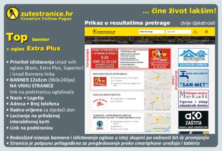 ... èine zivot lakšim!  zutestranice hr Croatian Yellow Pages  + oglas