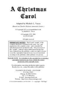 Christmas Carol E-mail - Title-First 12 Pages