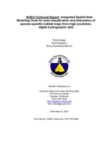 Microsoft Word - NOAA Technical Report Draft Old.doc