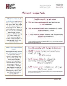Microsoft Word - 2014_VT_Hunger_Facts_revised